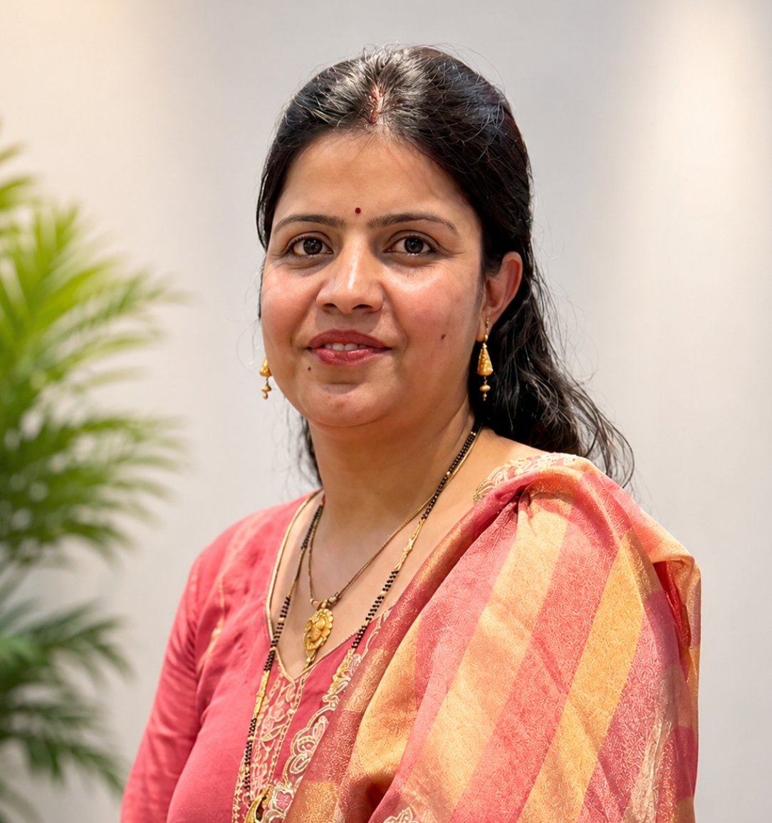 Mrs. Anusha Choudhary M.Com., B.Ed.